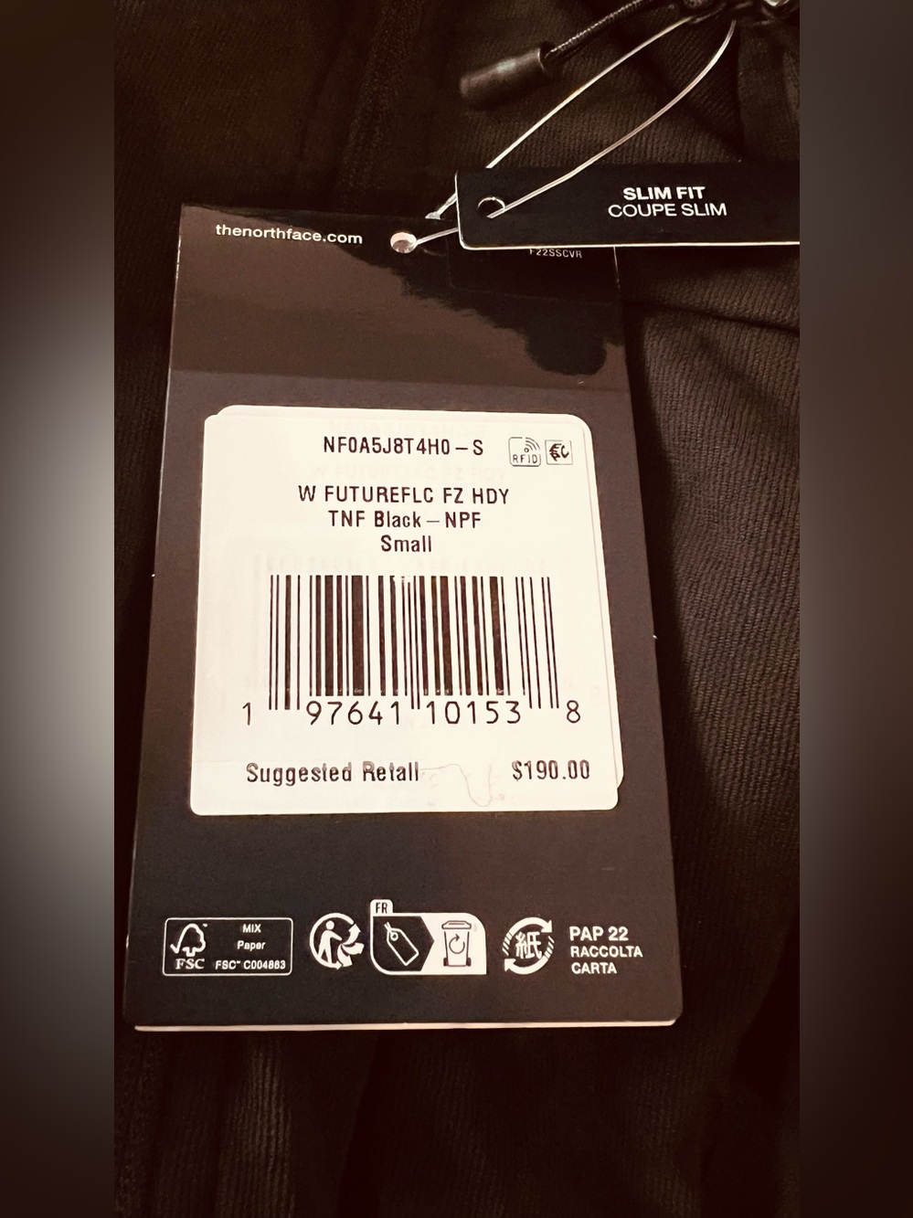 NWT The North Face Summit Series FUTUREFLEECE Full Zip Hoodie Women S Black - Picture 11 of 15